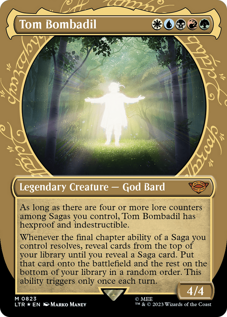 Tom Bombadil (LTR-823) (Showcase) (Borderless) (Surge) (Foil)