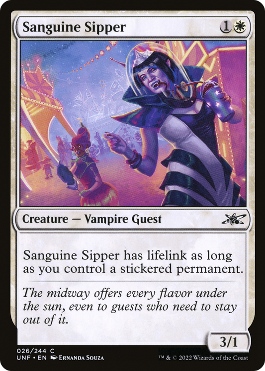 Sanguine Sipper (UNF-026) (Foil)