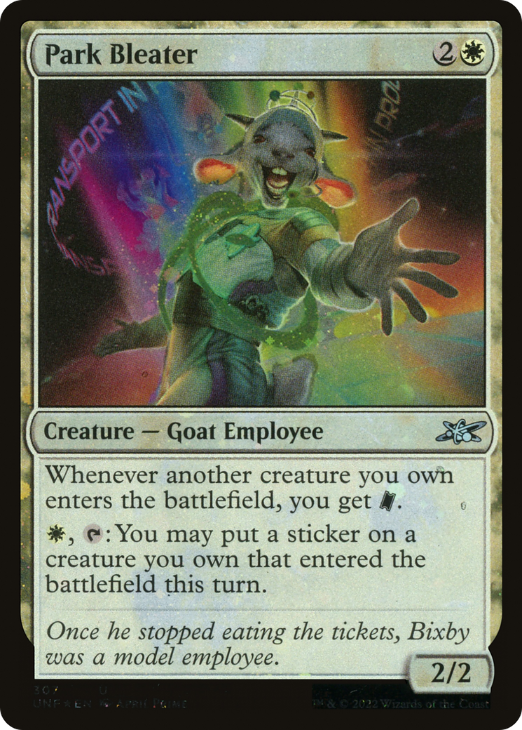 Park Bleater (UNF-307) (Galaxy Foil)