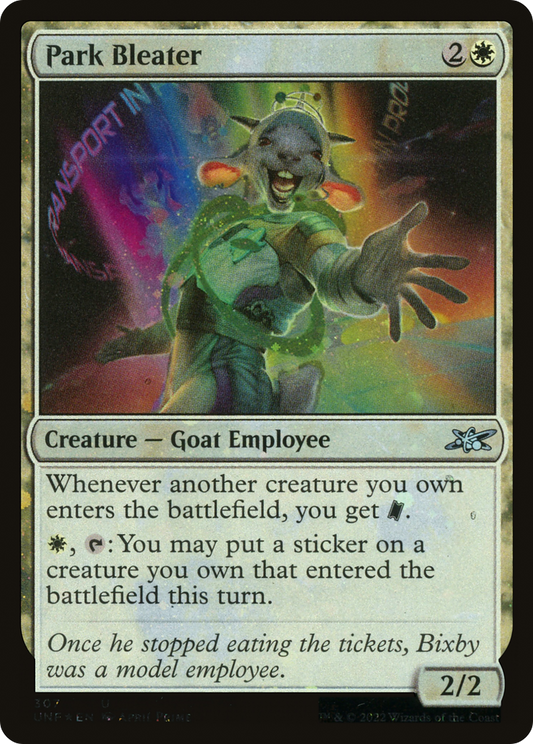 Park Bleater (UNF-307) (Galaxy Foil)