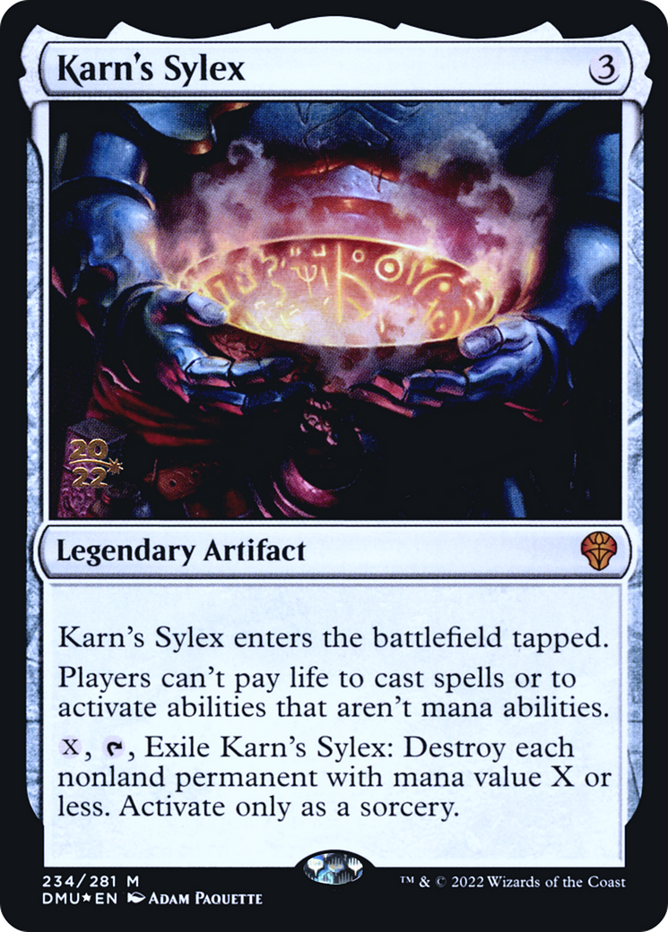Karn's Sylex (PRE-234S) (Foil)