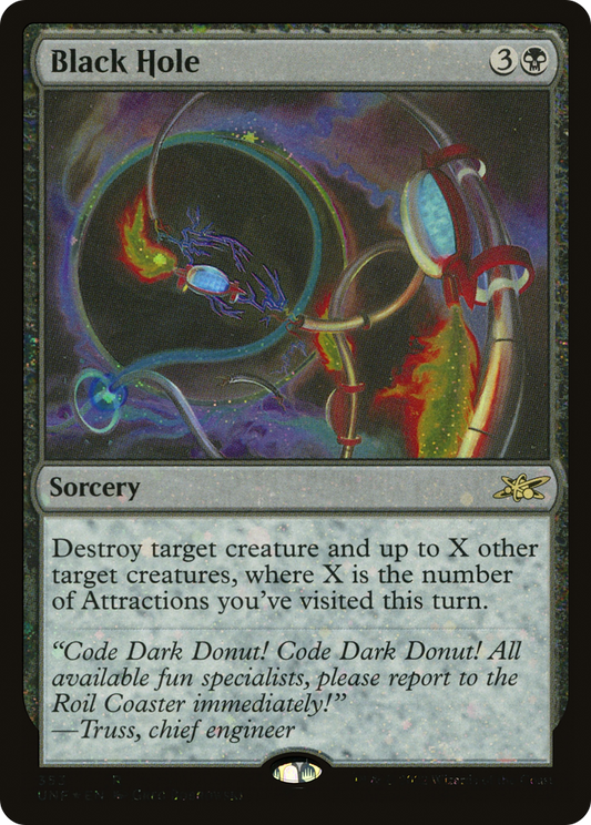 Black Hole (UNF-353) (Galaxy Foil)