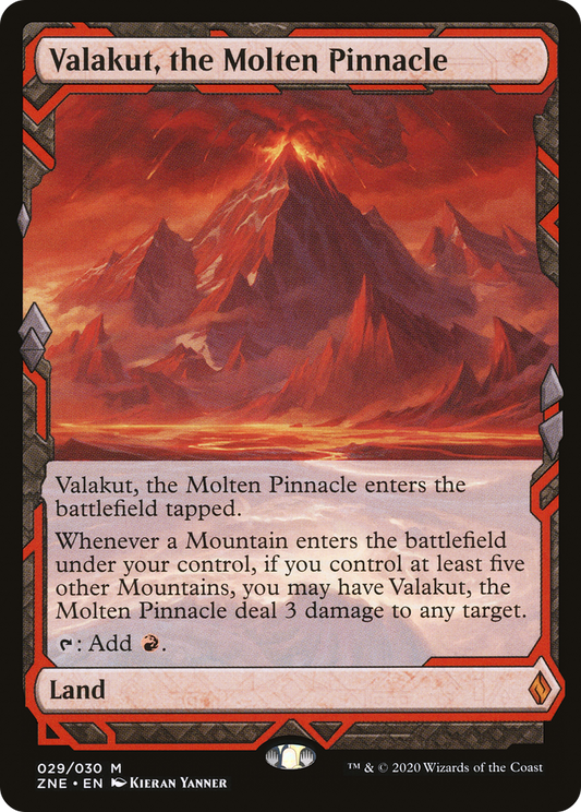 Valakut, the Molten Pinnacle (ZNE-029) (Foil)
