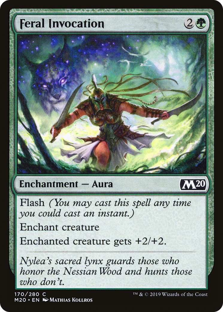 Feral Invocation (M20-170) (Foil)