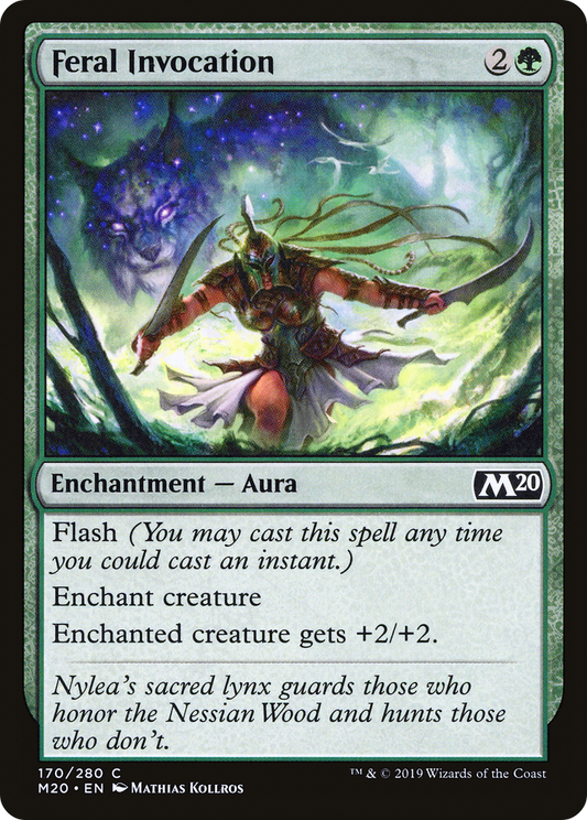 Feral Invocation (M20-170) (Foil)