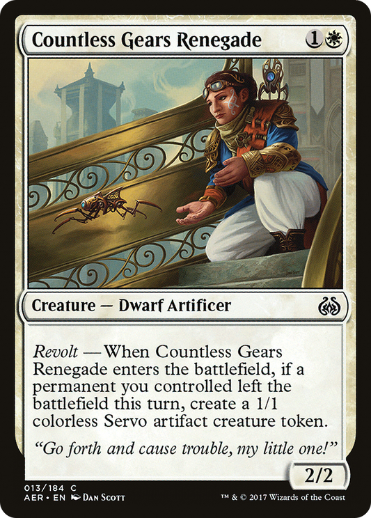 Countless Gears Renegade (AER-013) (Foil)