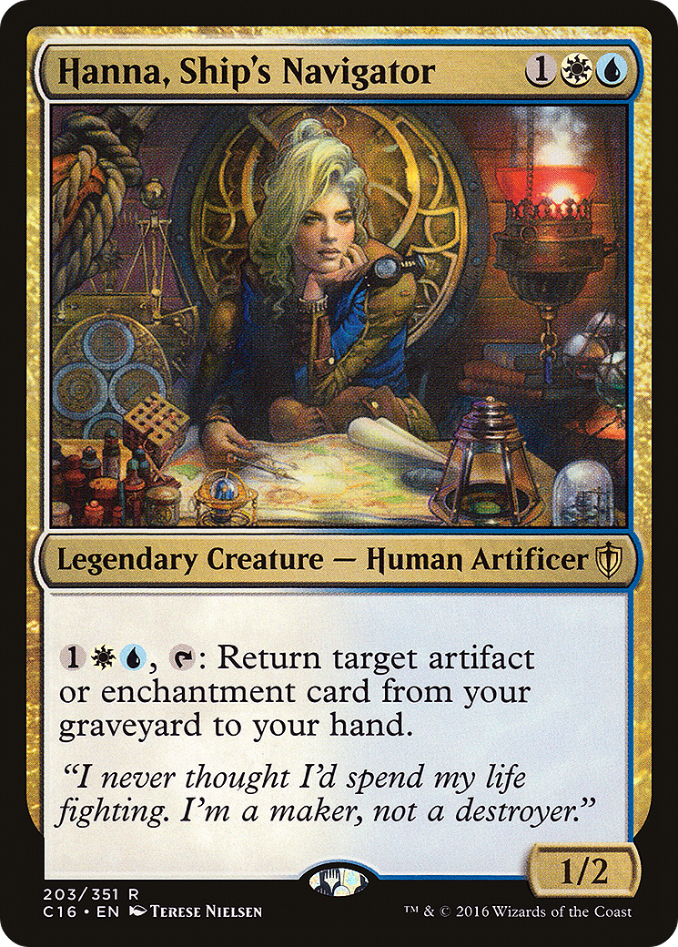 Hanna, Ship's Navigator (C16-203)