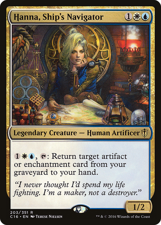 Hanna, Ship's Navigator (C16-203)