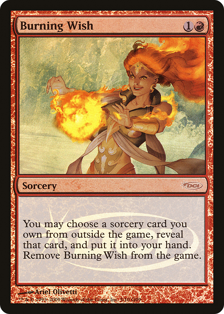 Burning Wish (JDG-005) (Foil)