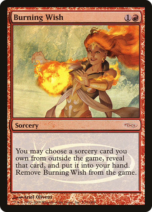 Burning Wish (JDG-005) (Foil)
