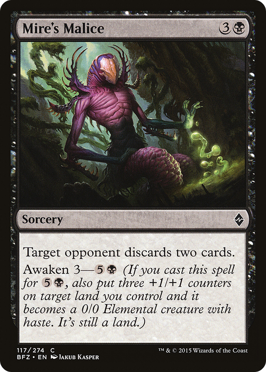 Mire's Malice (BFZ-117) (Foil)