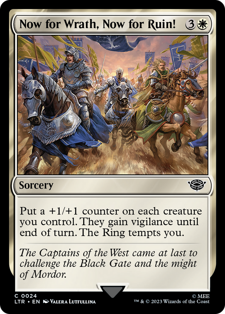 Now for Wrath, Now for Ruin! (LTR-024)
