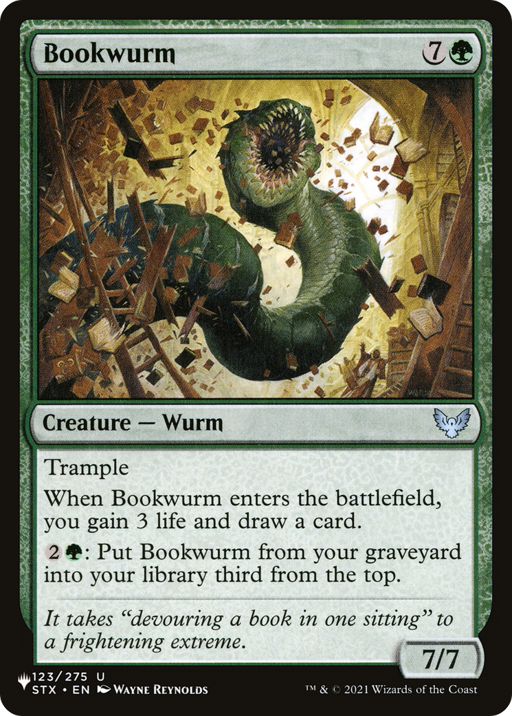 Bookwurm (LIST-STX-123)