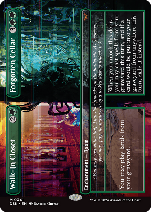 Walk-In Closet // Forgotten Cellar (DSK-341) (Borderless) (Foil)