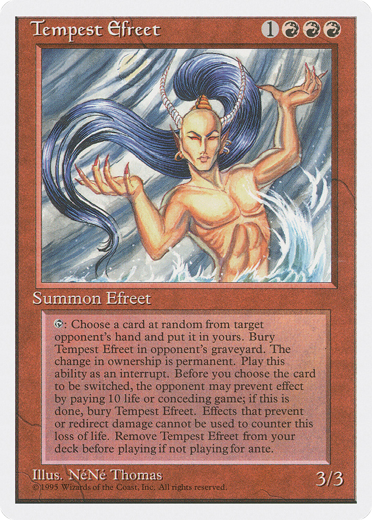 Tempest Efreet (4ED-225)
