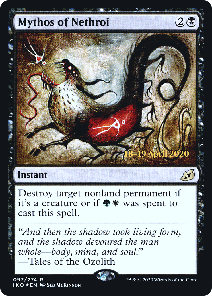 Mythos of Nethroi (PRE-97S) (Foil)