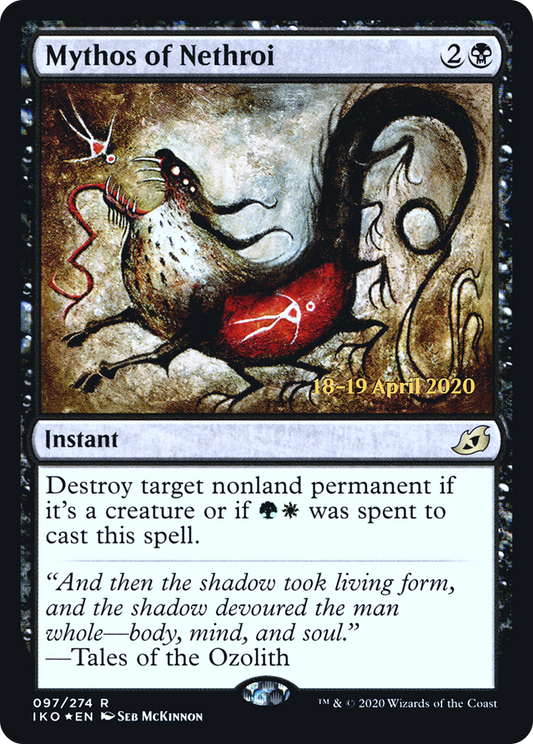 Mythos of Nethroi (PRE-97S) (Foil)