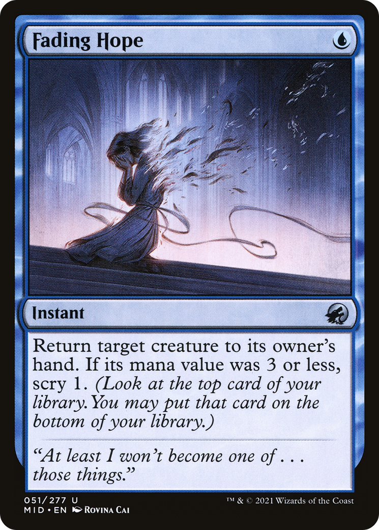 Fading Hope (MID-051) (Foil)