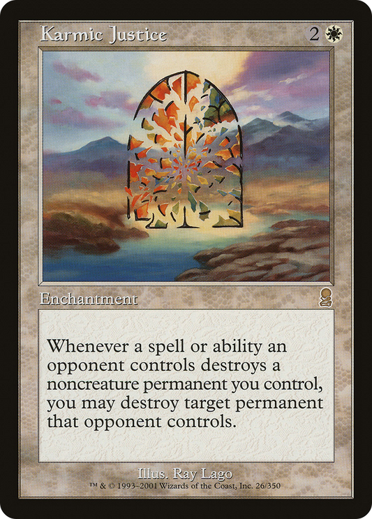 Karmic Justice (ODY-026) (Foil)