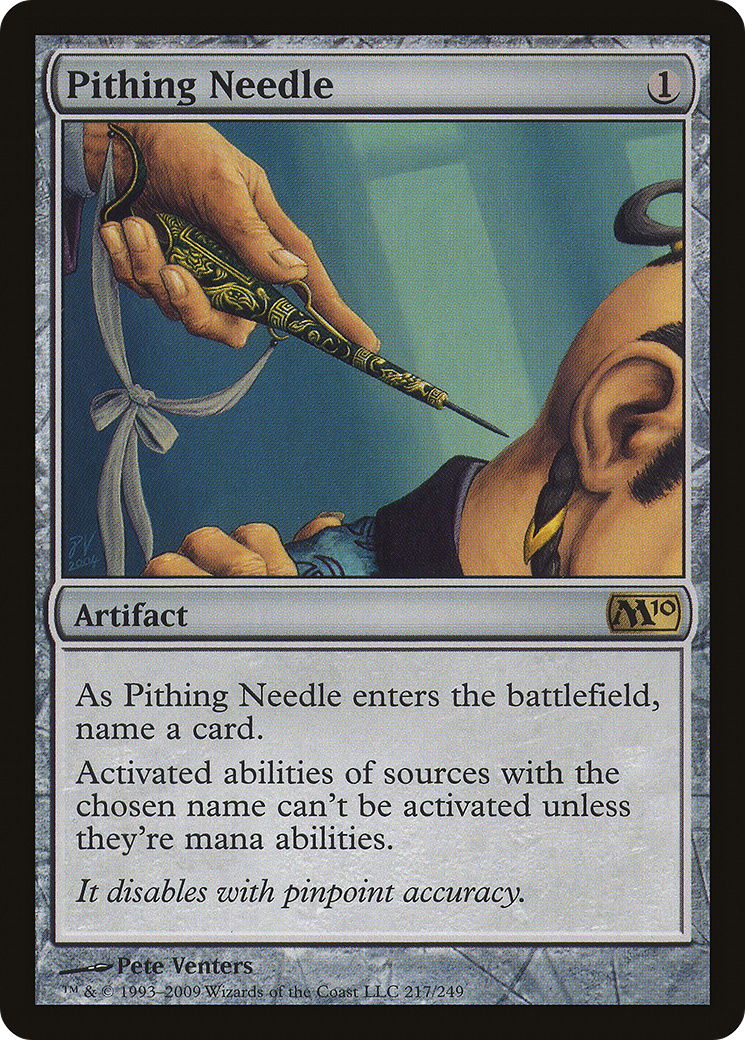Pithing Needle (M10-217) (Foil)