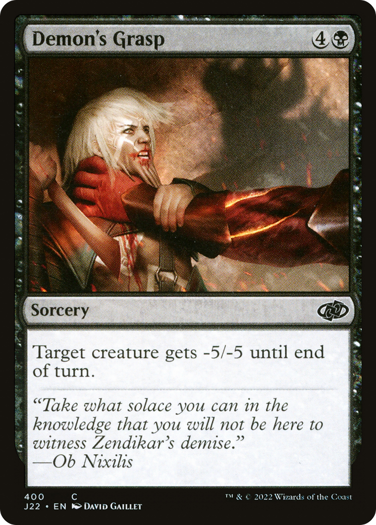 Demon's Grasp (J22-400)