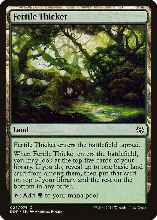 Fertile Thicket (DDR-027)