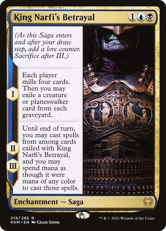 King Narfi's Betrayal (KHM-219) (Foil)