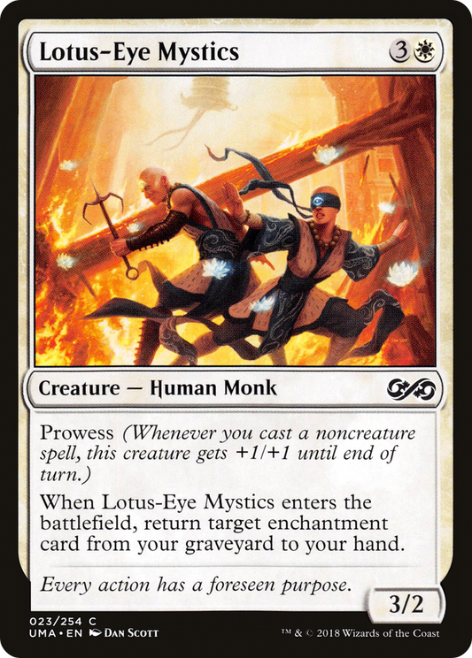 Lotus-Eye Mystics (UMA-023) (Foil)