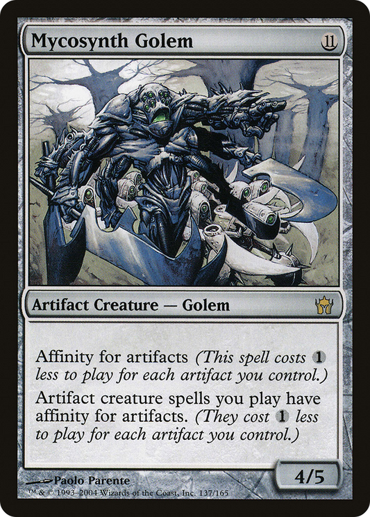 Mycosynth Golem (5DN-137) (Foil)