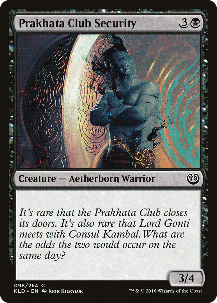 Prakhata Club Security (KLD-098) (Foil)