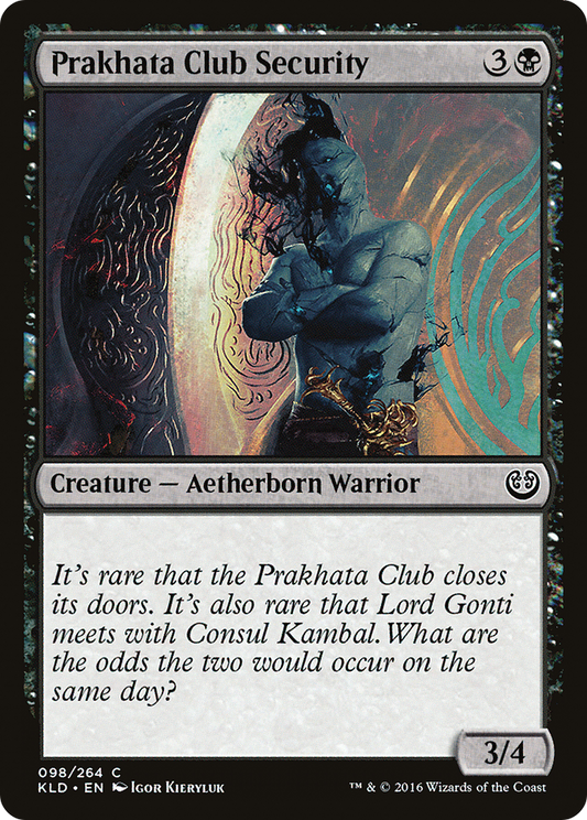Prakhata Club Security (KLD-098) (Foil)