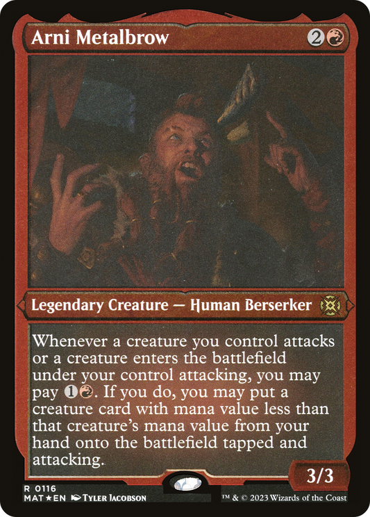 Arni Metalbrow (MAT-116) (Etched Foil)