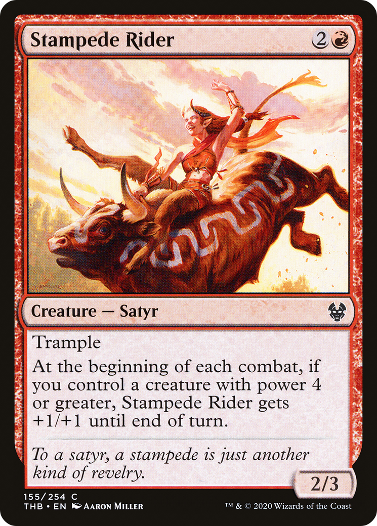 Stampede Rider (THB-155) (Foil)