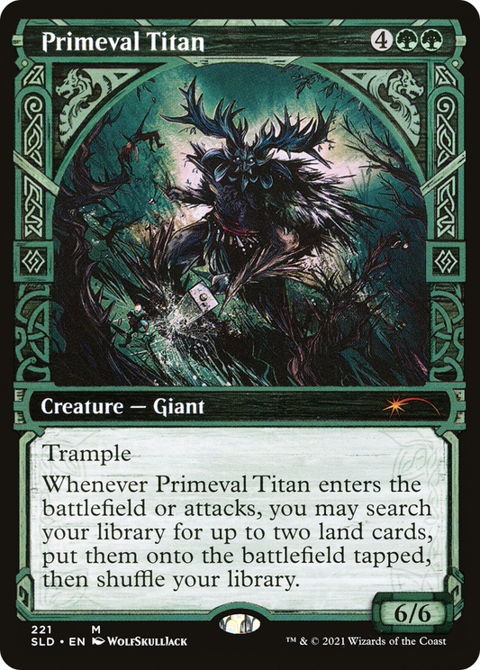 Primeval Titan (SLD-221) (Showcase) (Foil)