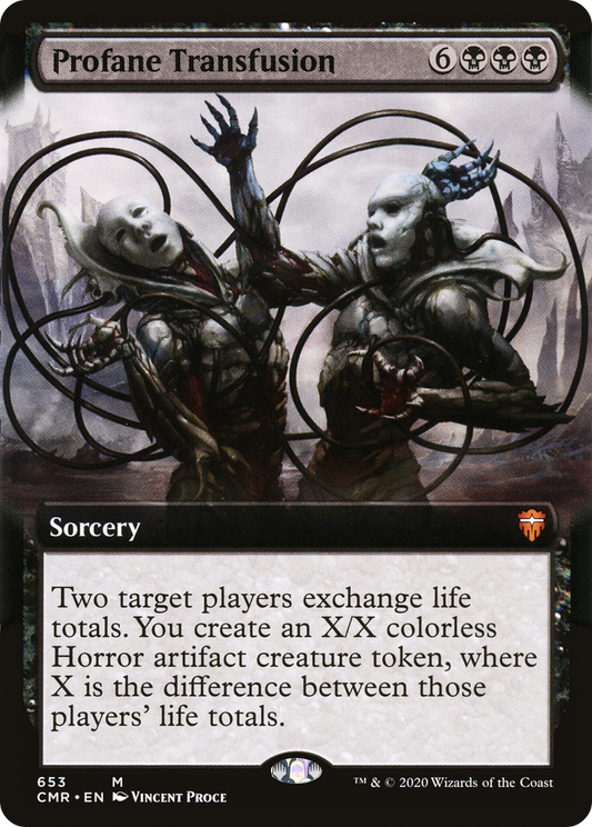 Profane Transfusion (CMR-653) (Extended Art) (Foil)