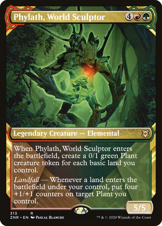 Phylath, World Sculptor (ZNR-313) (Showcase)