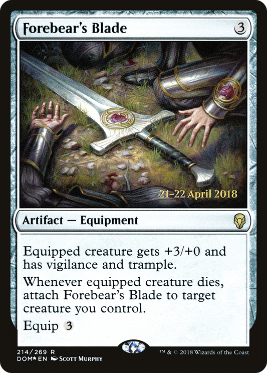 Forebear's Blade (PRE-214S) (Foil)