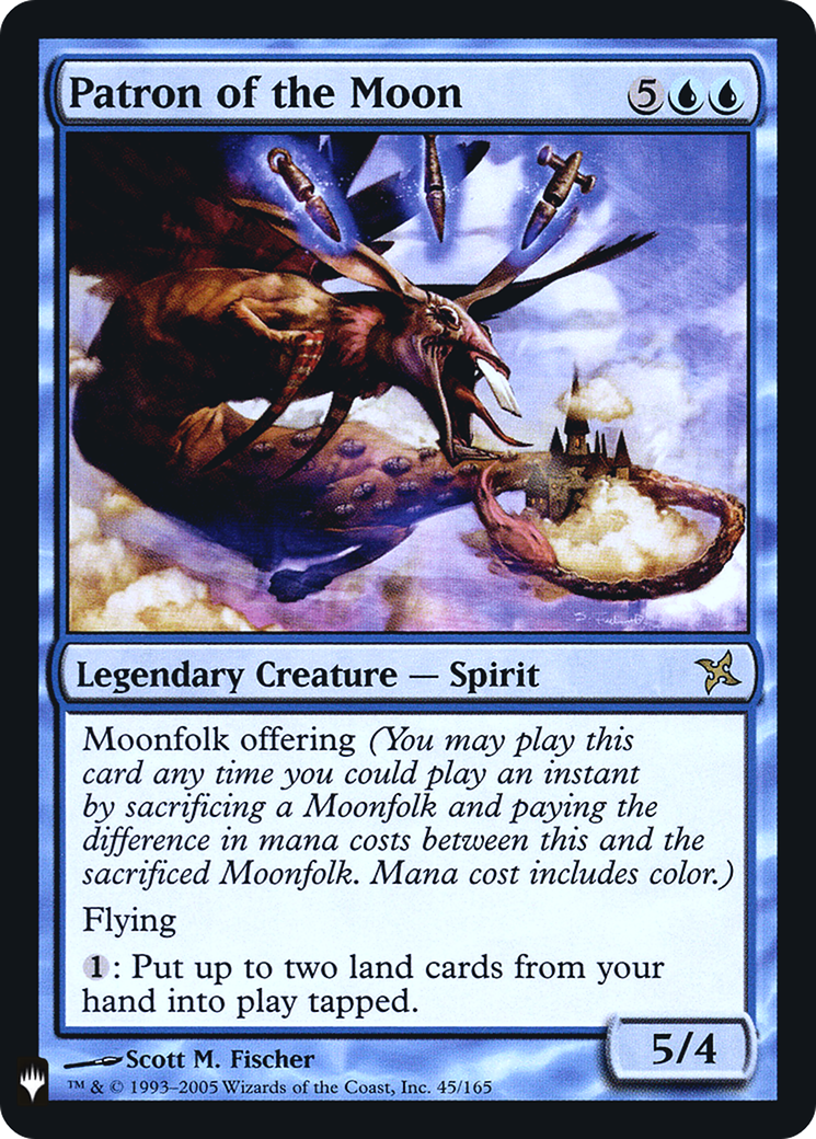 Patron of the Moon (PLST-BOK-45) (Foil)