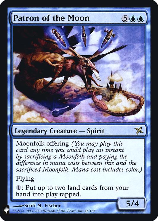 Patron of the Moon (PLST-BOK-45) (Foil)