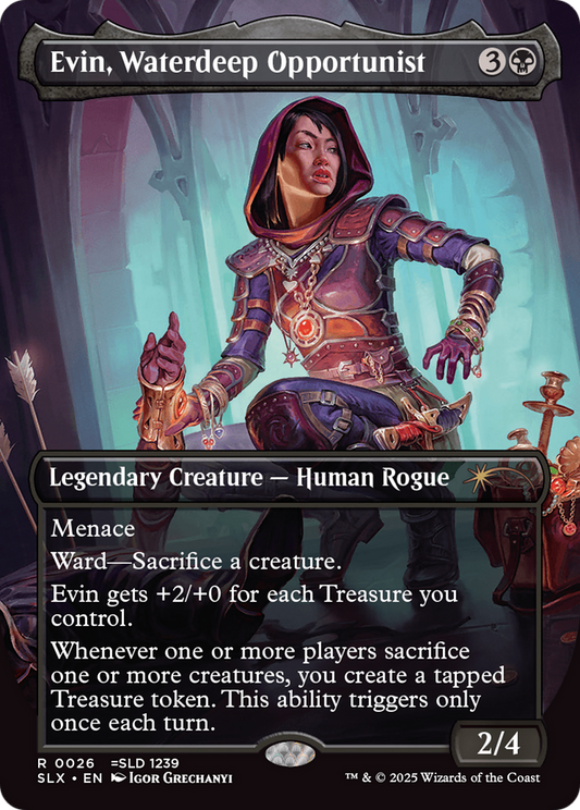 Evin, Waterdeep Opportunist (SLX-026) (Borderless)