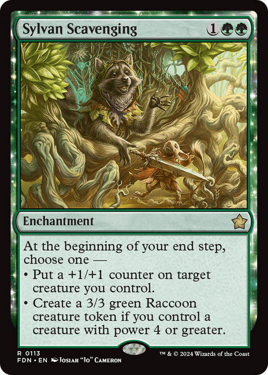 Sylvan Scavenging (FDN-113) (Foil)