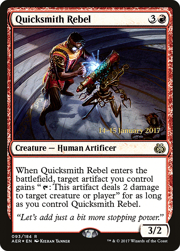 Quicksmith Rebel (PRE-93S) (Foil)