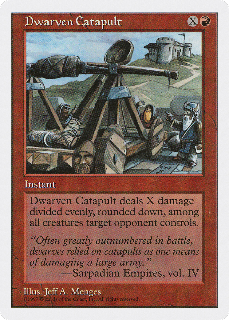 Dwarven Catapult (5ED-220)