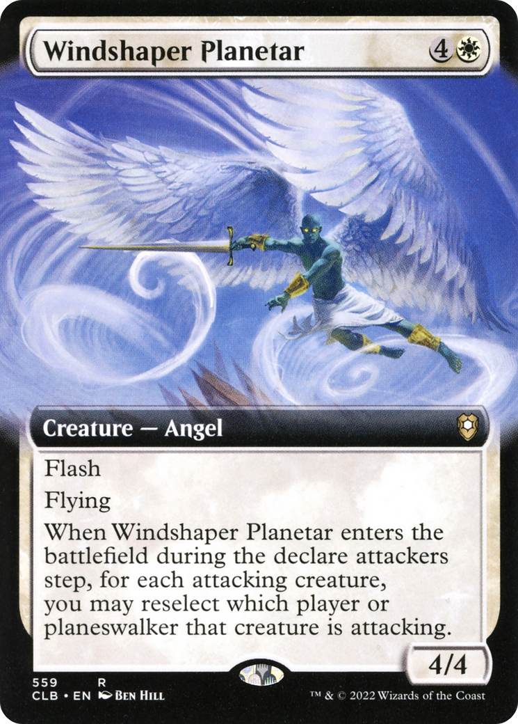 Windshaper Planetar (CLB-559) (Extended Art) (Foil)