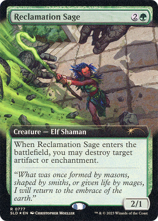 Reclamation Sage (SLD-777) (Extended Art) (Foil)