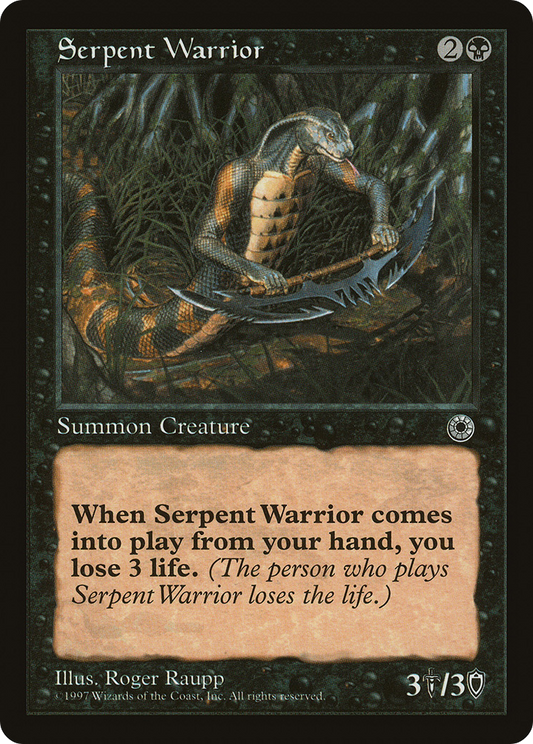 Serpent Warrior (POR-109)