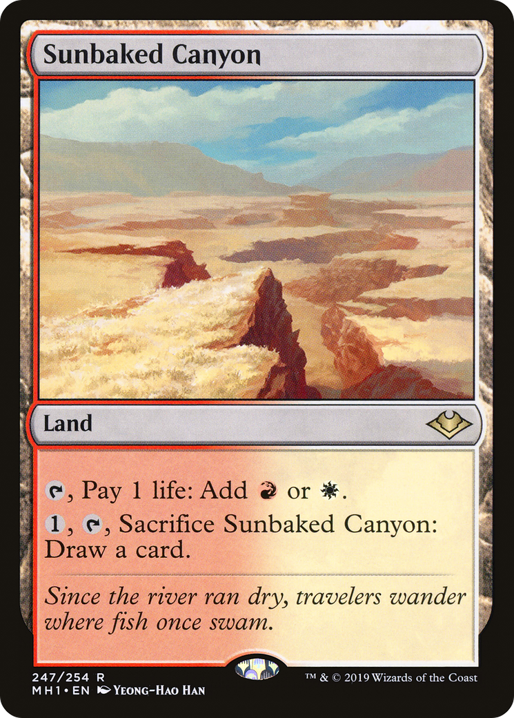 Sunbaked Canyon (MH1-247) (Foil)