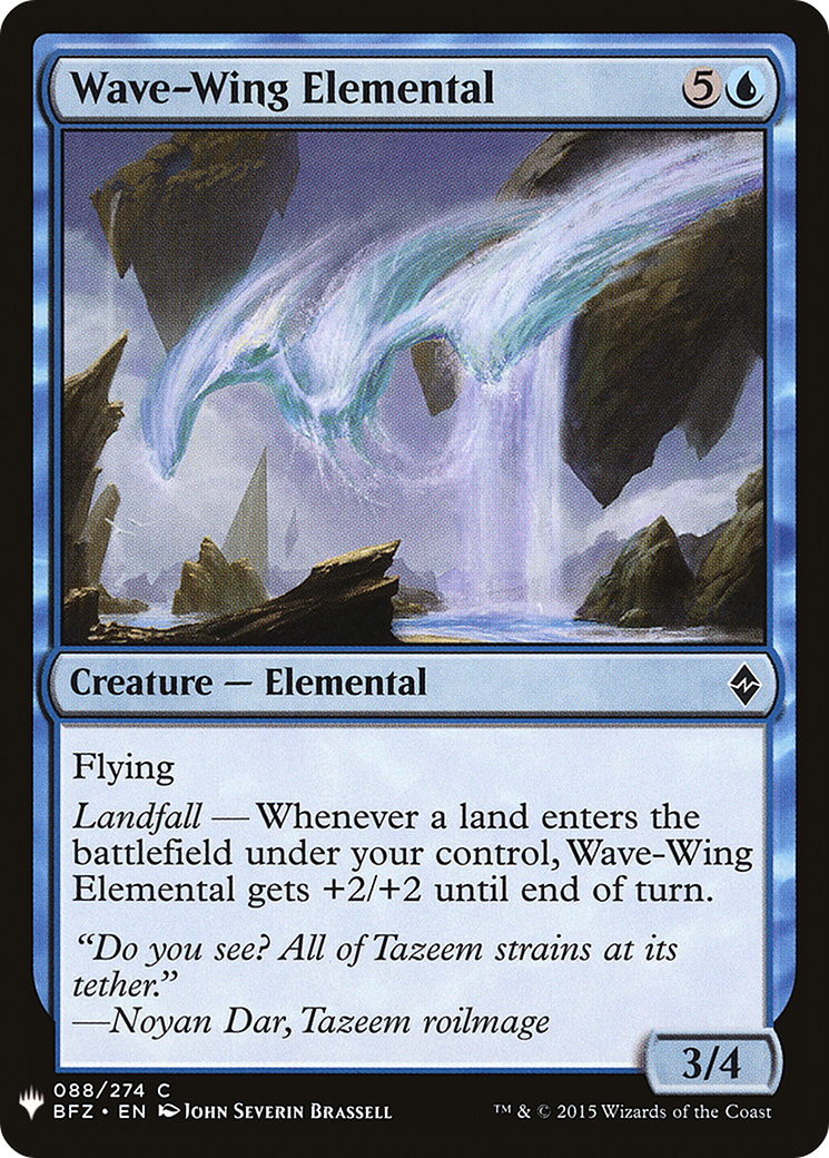Wave-Wing Elemental (LIST-BFZ-88)