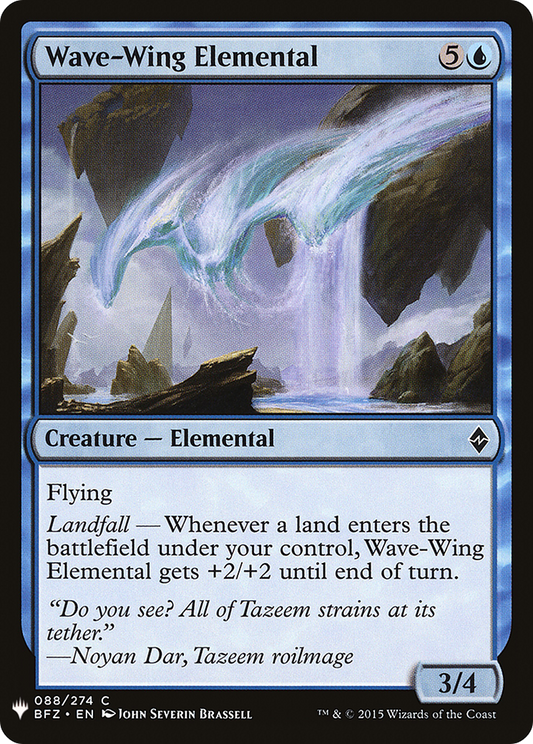 Wave-Wing Elemental (LIST-BFZ-88)