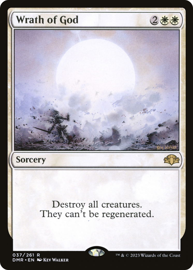 Wrath of God (DMR-037) (Foil)